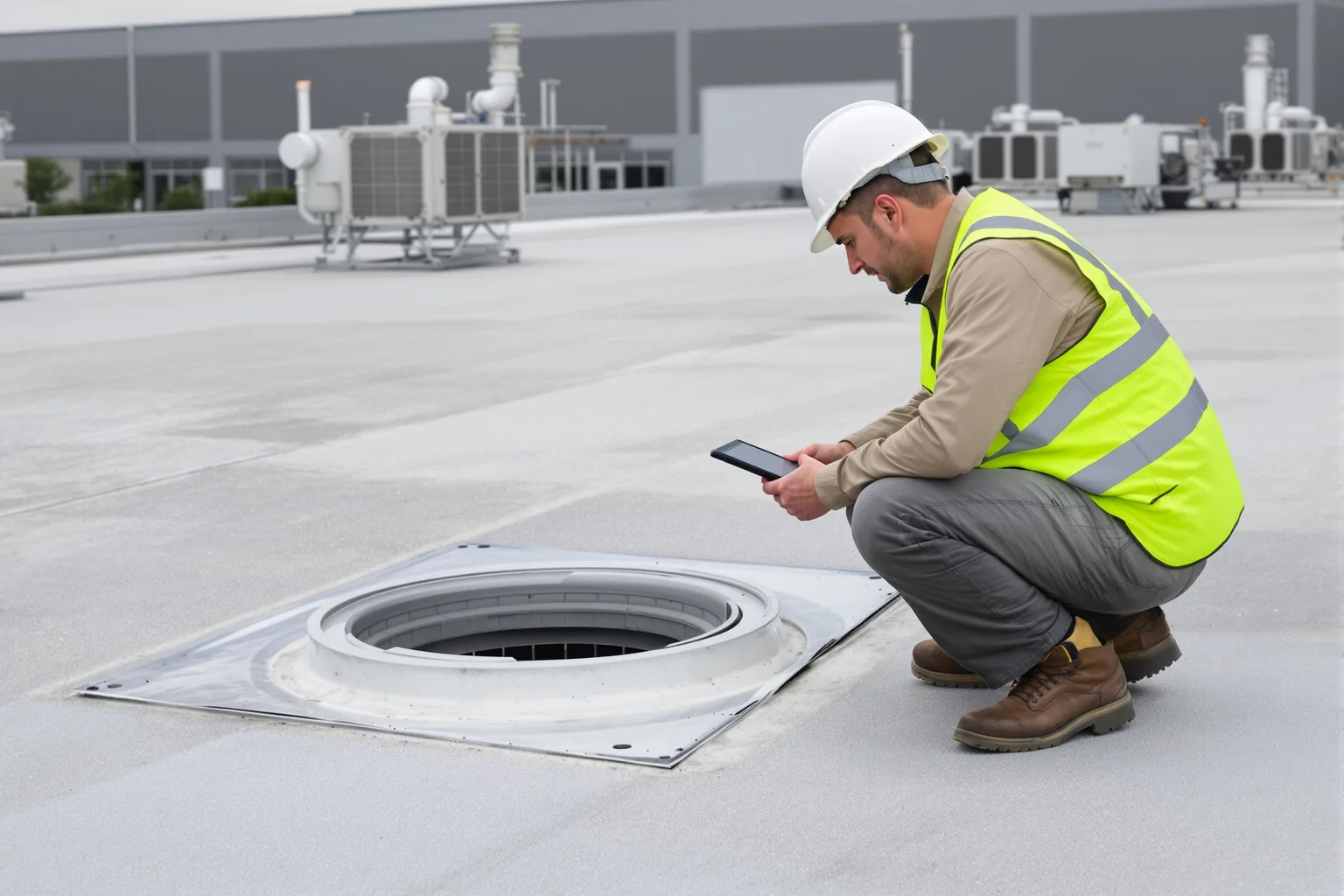 Handleiding dakinspectie productiehal: 8 controles - DMA Steeldeck