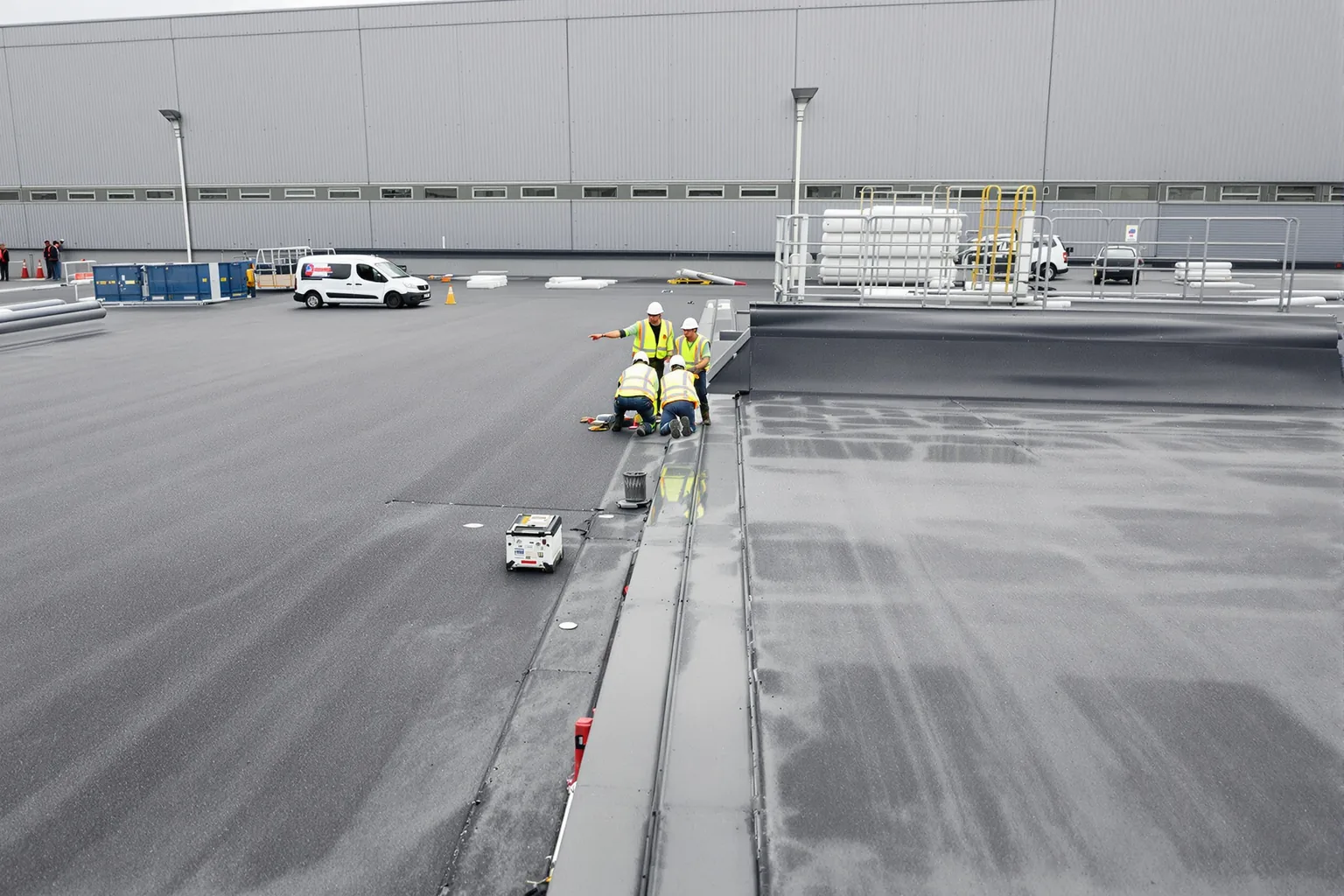 Onderaannemer steeldeck dakwerken kiezen - DMA Steeldeck