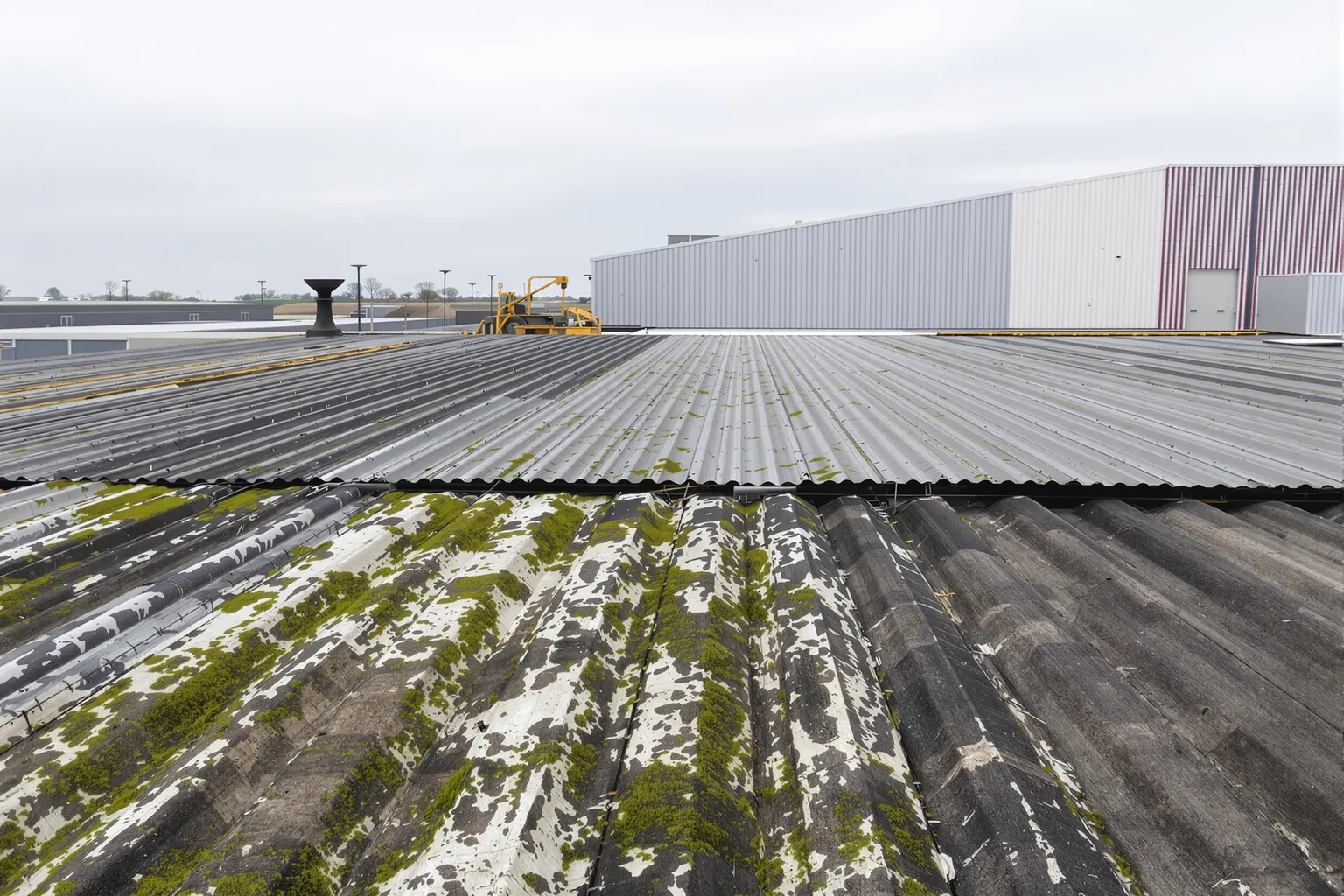 Asbestvrije bedrijfsdaken tegen 2034 plannen - DMA Steeldeck
