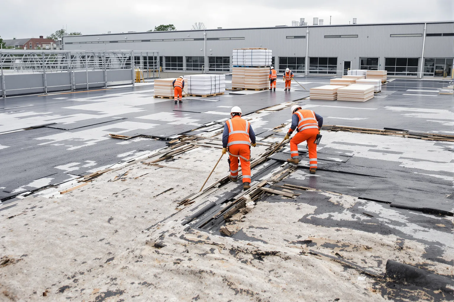 Steeldeck dak renovatie voor uw bedrijfshal - DMA Steeldeck