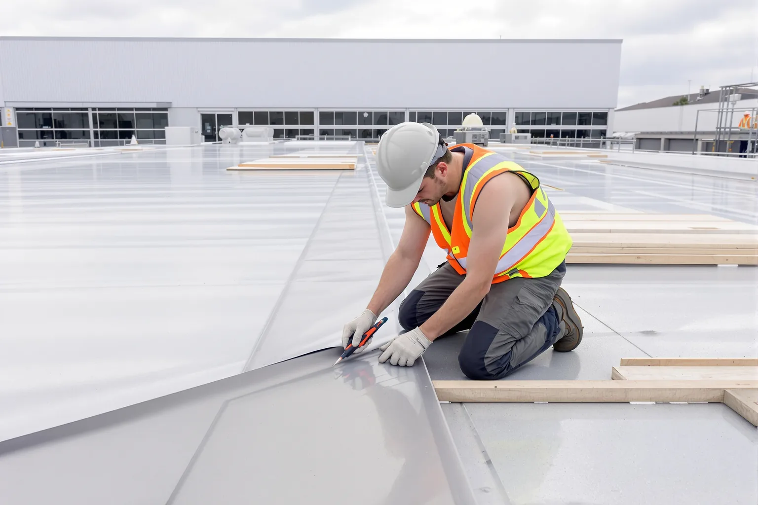 Essentiële controles voor waterdicht industrieel dak - DMA Steeldeck