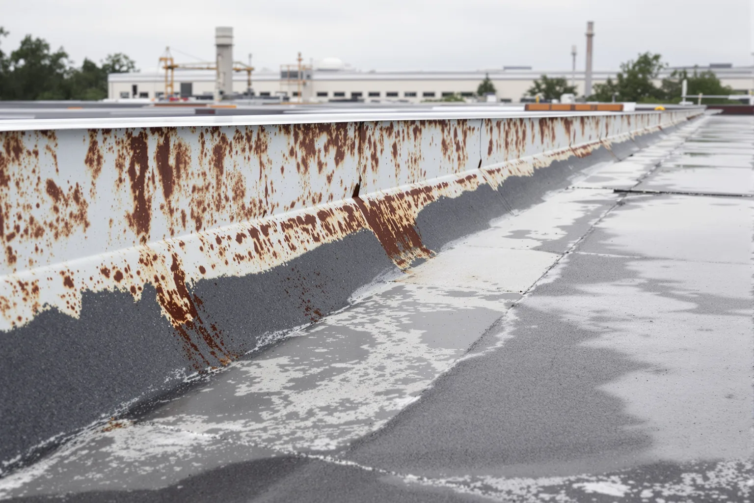 5 signalen industrieel dak vervangen - DMA Steeldeck