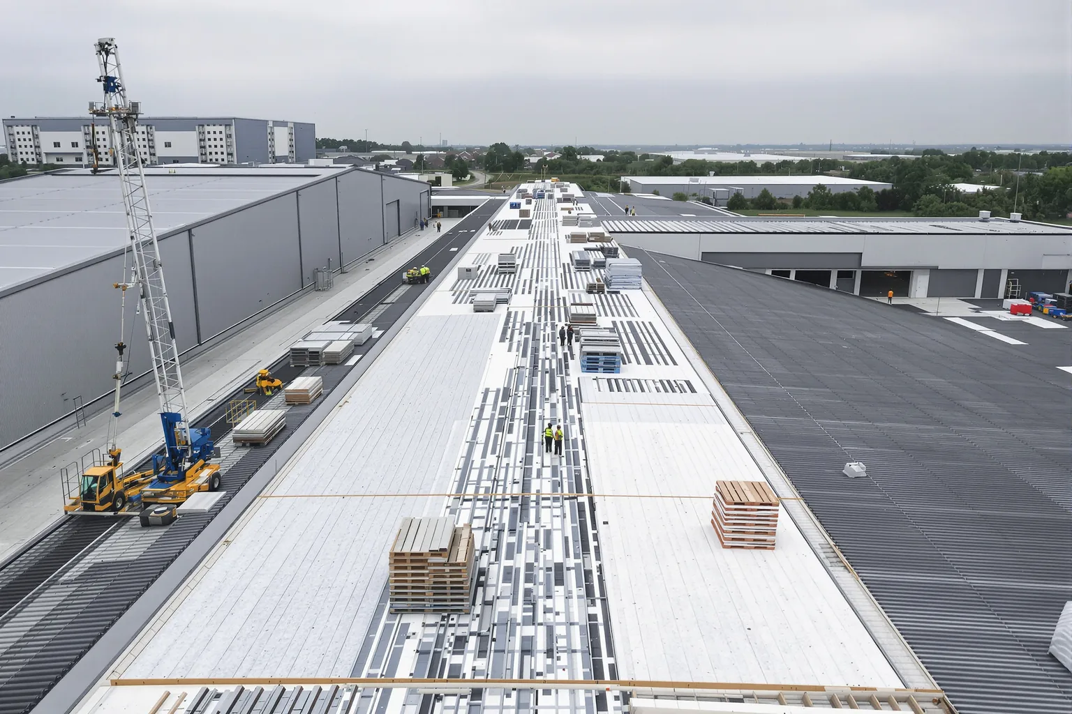 Hoe lang duurt dakrenovatie in de industrie? - DMA Steeldeck