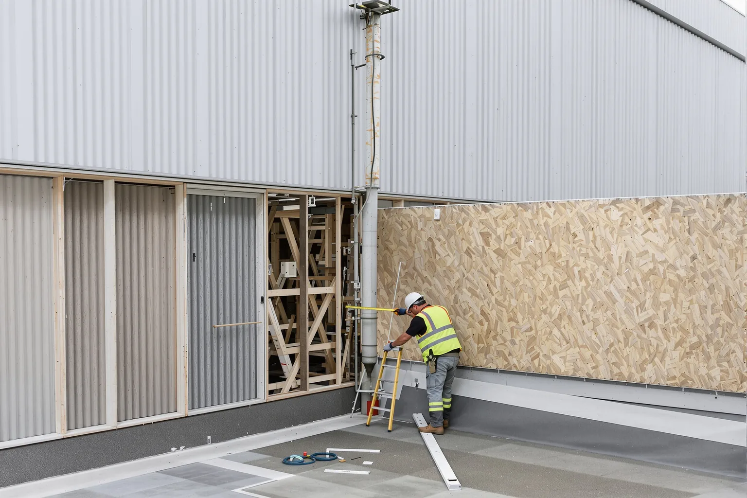 Damwand of steeldeck dak: de juiste keuze - DMA Steeldeck