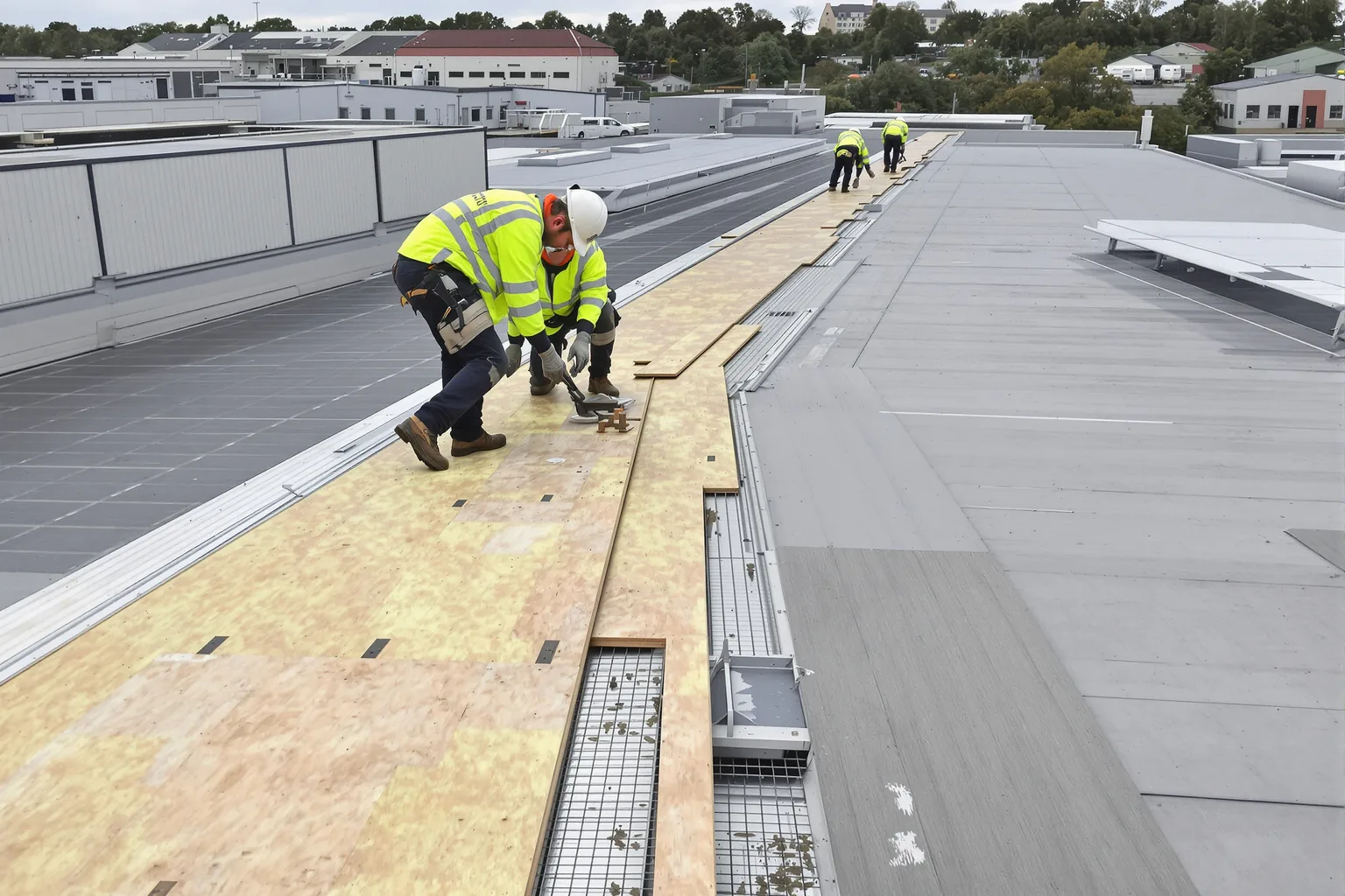 Beste dakopbouw logistiek centrum kiezen - DMA Steeldeck