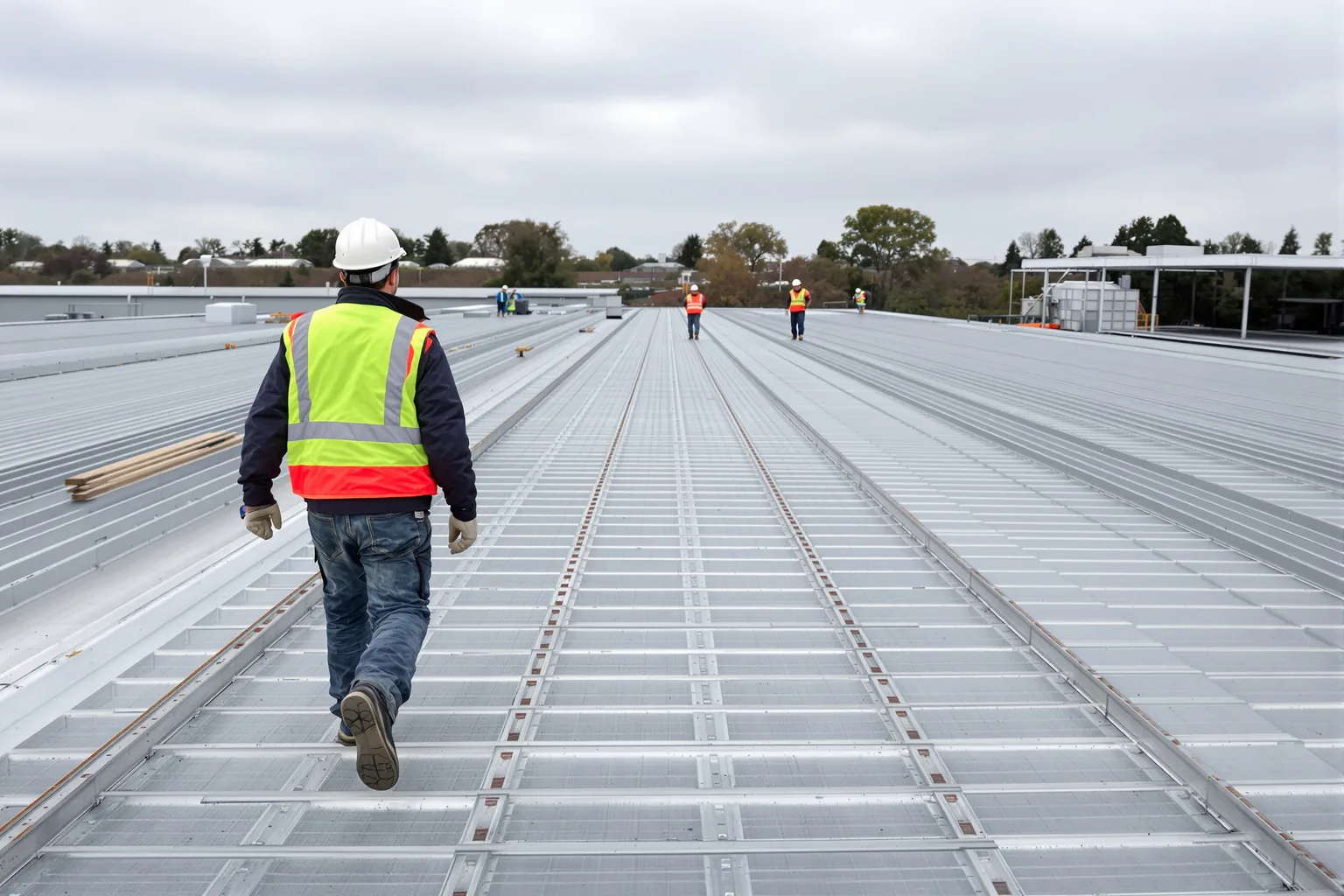 Kwaliteit controle bij steeldeck montage - DMA Steeldeck