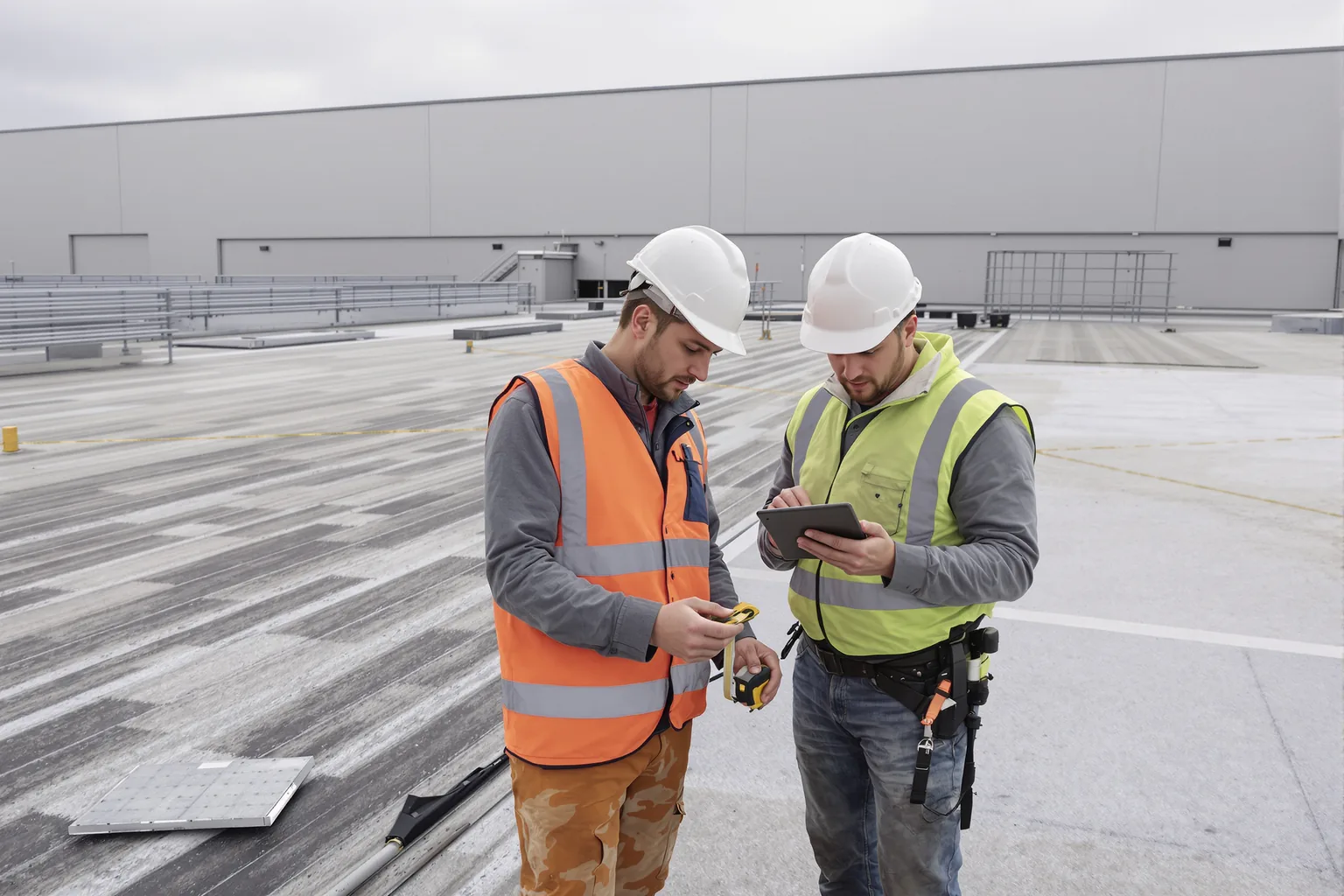 Vaste prijs voor uw dakproject in de industrie - DMA Steeldeck
