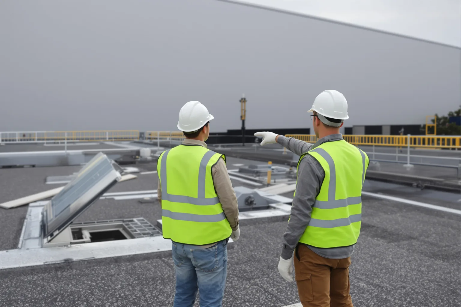 Risicoanalyse dakwerken op werf uitgelegd - DMA Steeldeck
