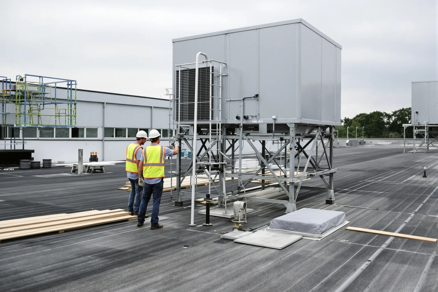 Welke dakbelasting draagt een steeldeck dak? - DMA Steeldeck