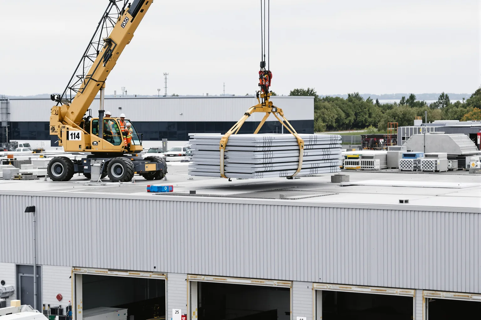 Magazijn dakrenovatie België: zo plant u juist - DMA Steeldeck