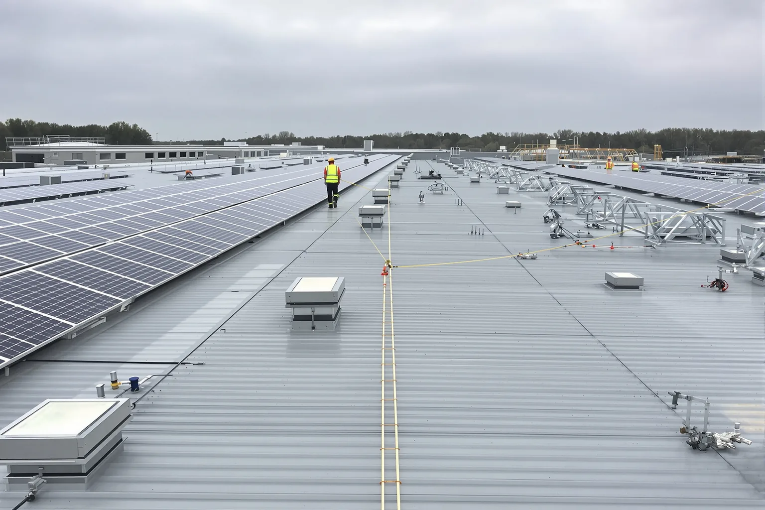 Duurzame dakopbouw voor industrie kiezen - DMA Steeldeck