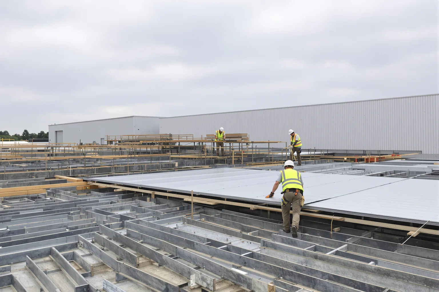 Magazijn uitbreiden met de juiste dakconstructie - DMA Steeldeck