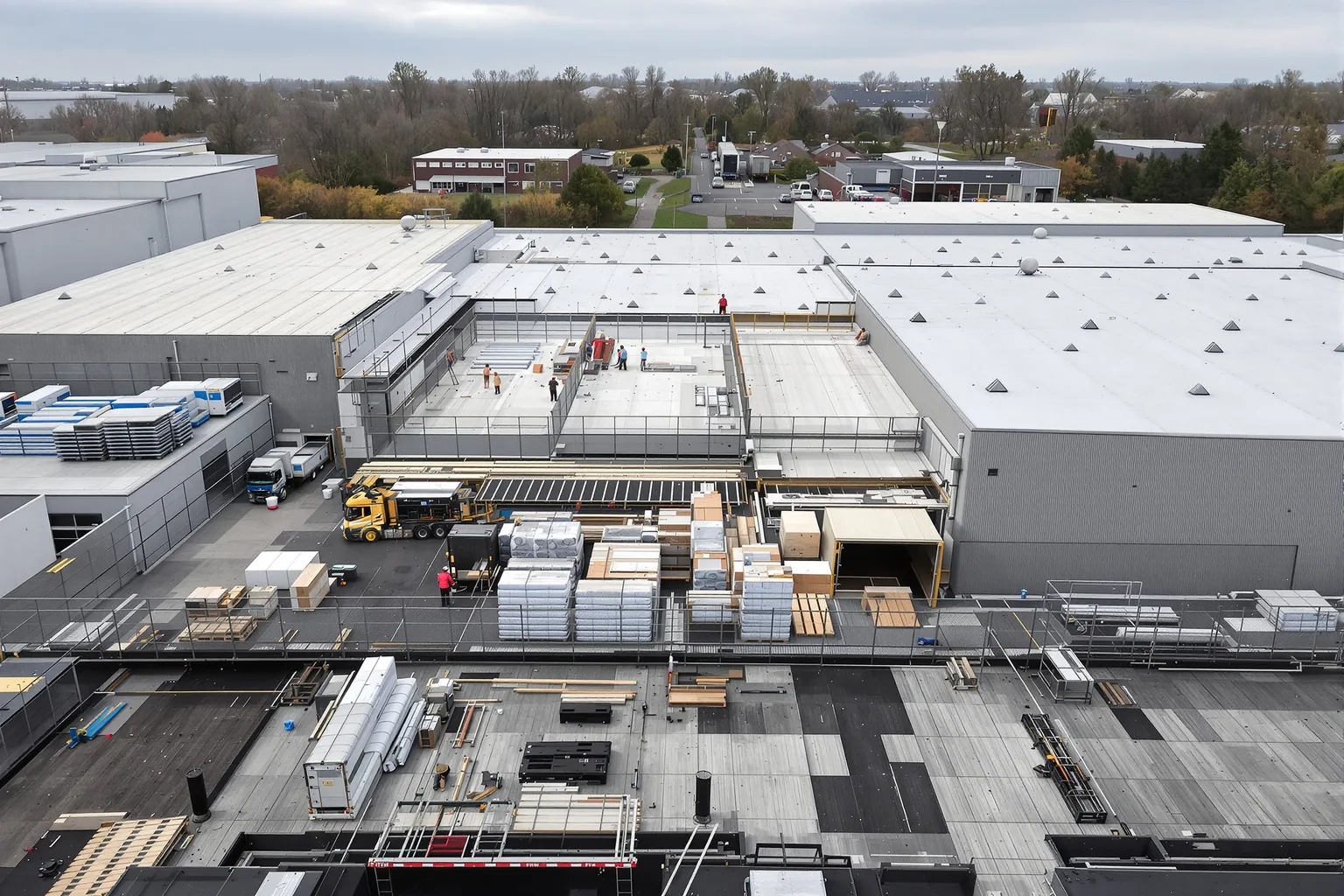 Dakrenovatie zonder stilstand: zo blijft u draaien - DMA Steeldeck