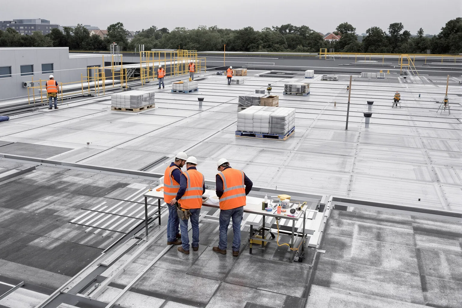 Steeldeck planning industriële dakrenovatie stappenplan - DMA Steeldeck