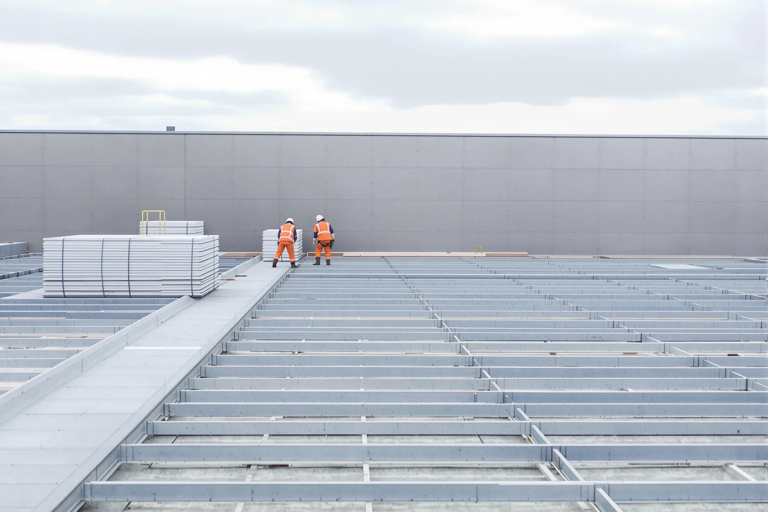 Gids steeldeck dakopbouw industrie - DMA Steeldeck