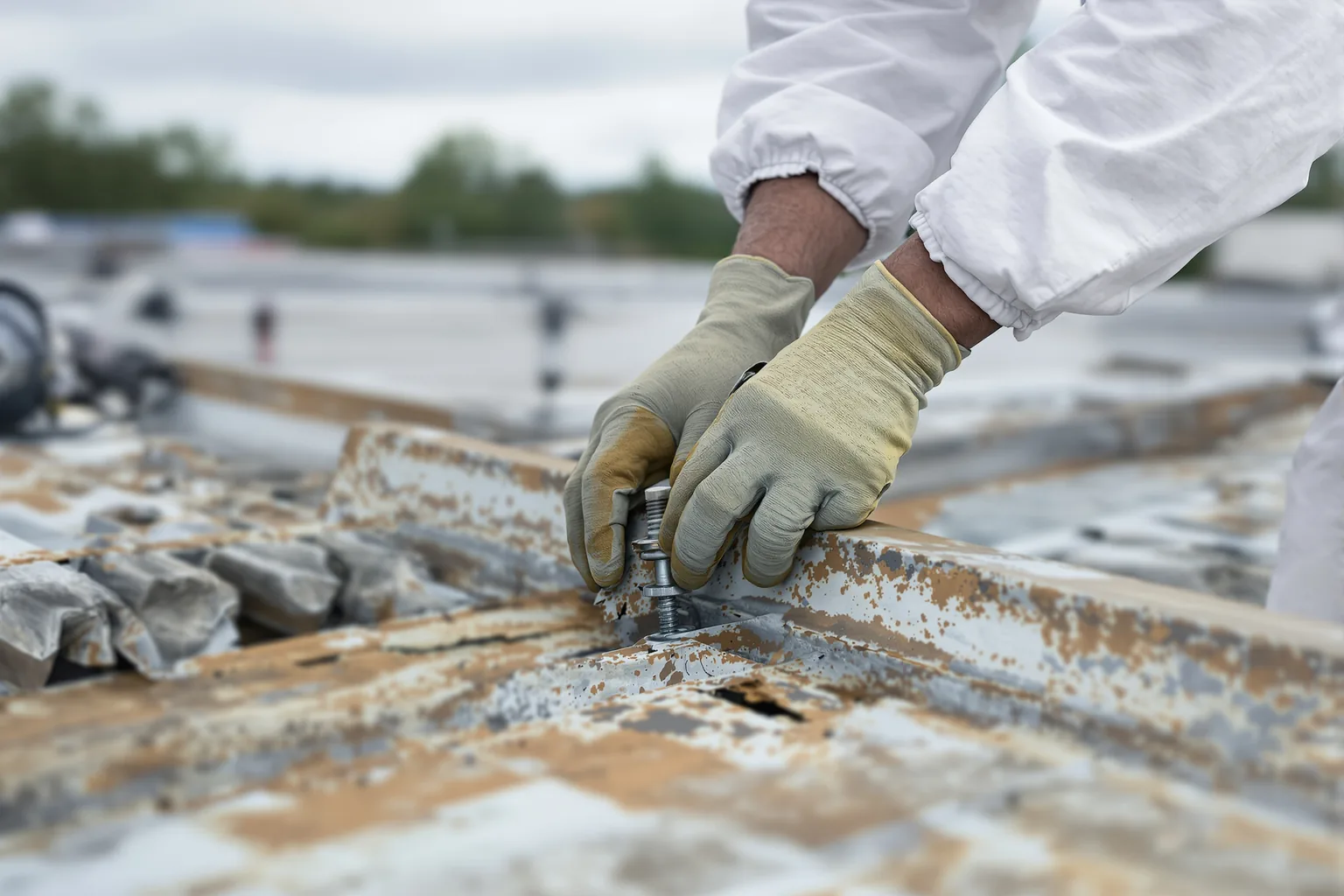 Asbest dak vervangen prijs in de industrie - DMA Steeldeck