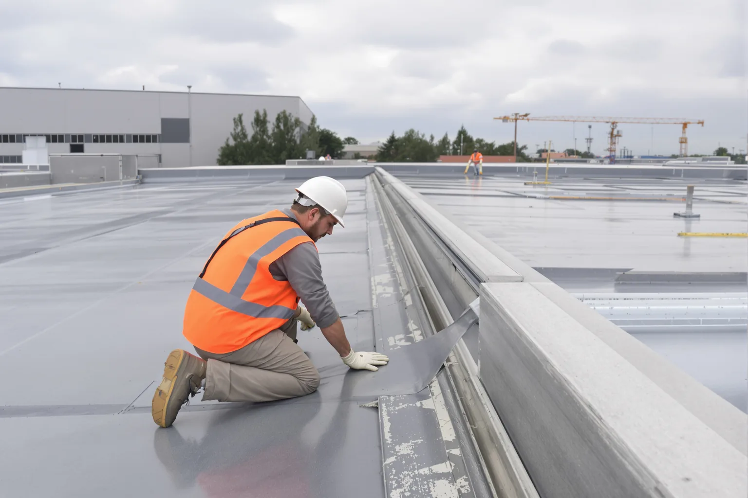 Controlepunten bij industriële dakinspectie - DMA Steeldeck