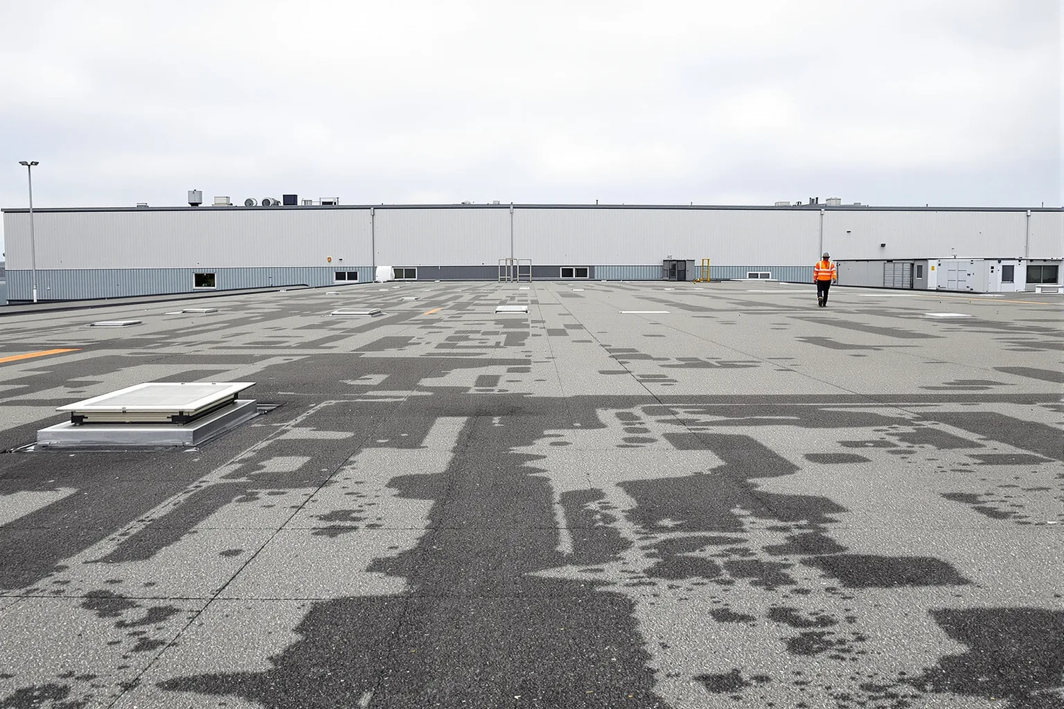 Hoe lang gaat een steeldeck dak van een hal mee? - DMA Steeldeck