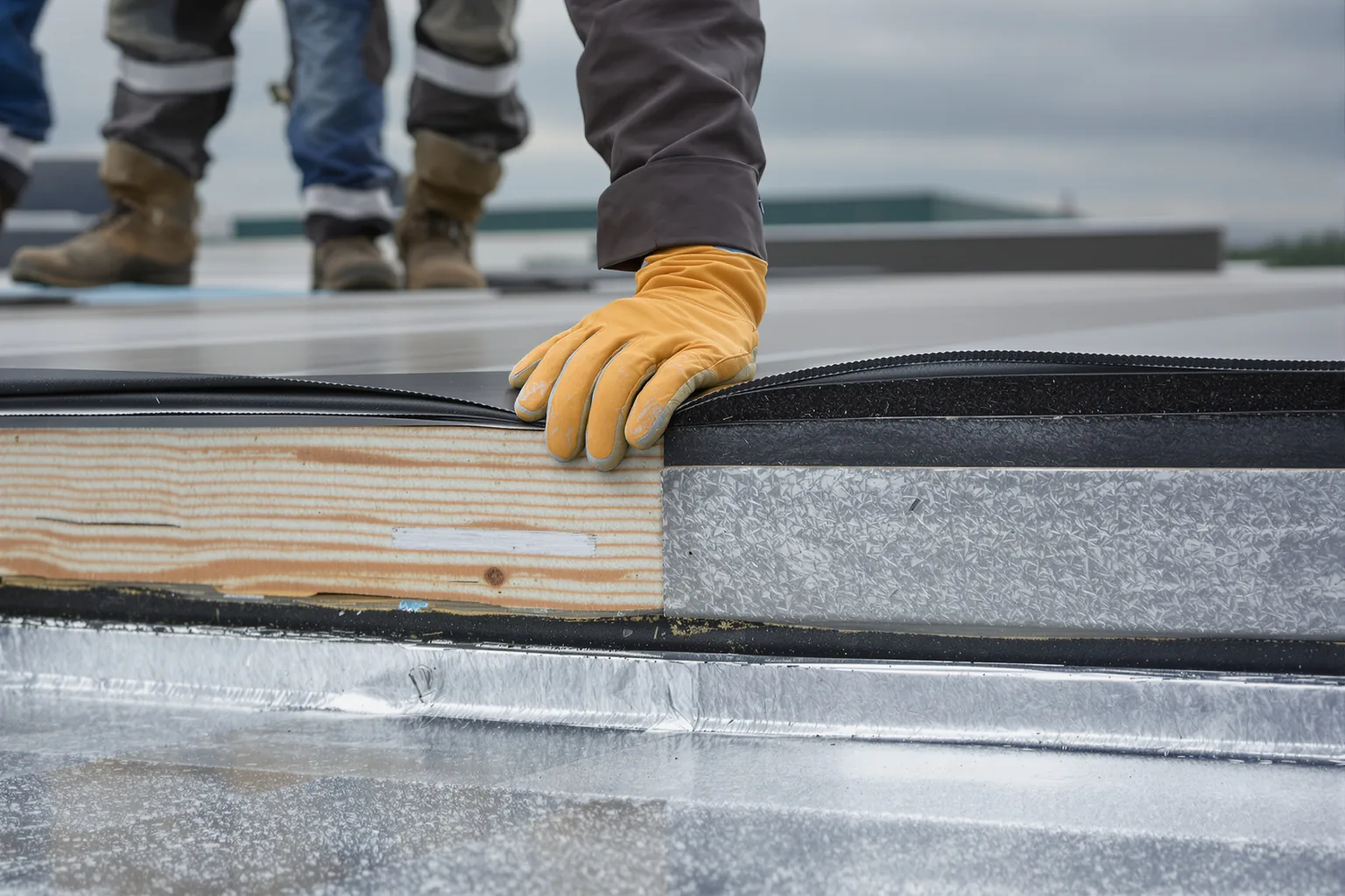 Beste dakopbouw voor een steeldeck dak - DMA Steeldeck