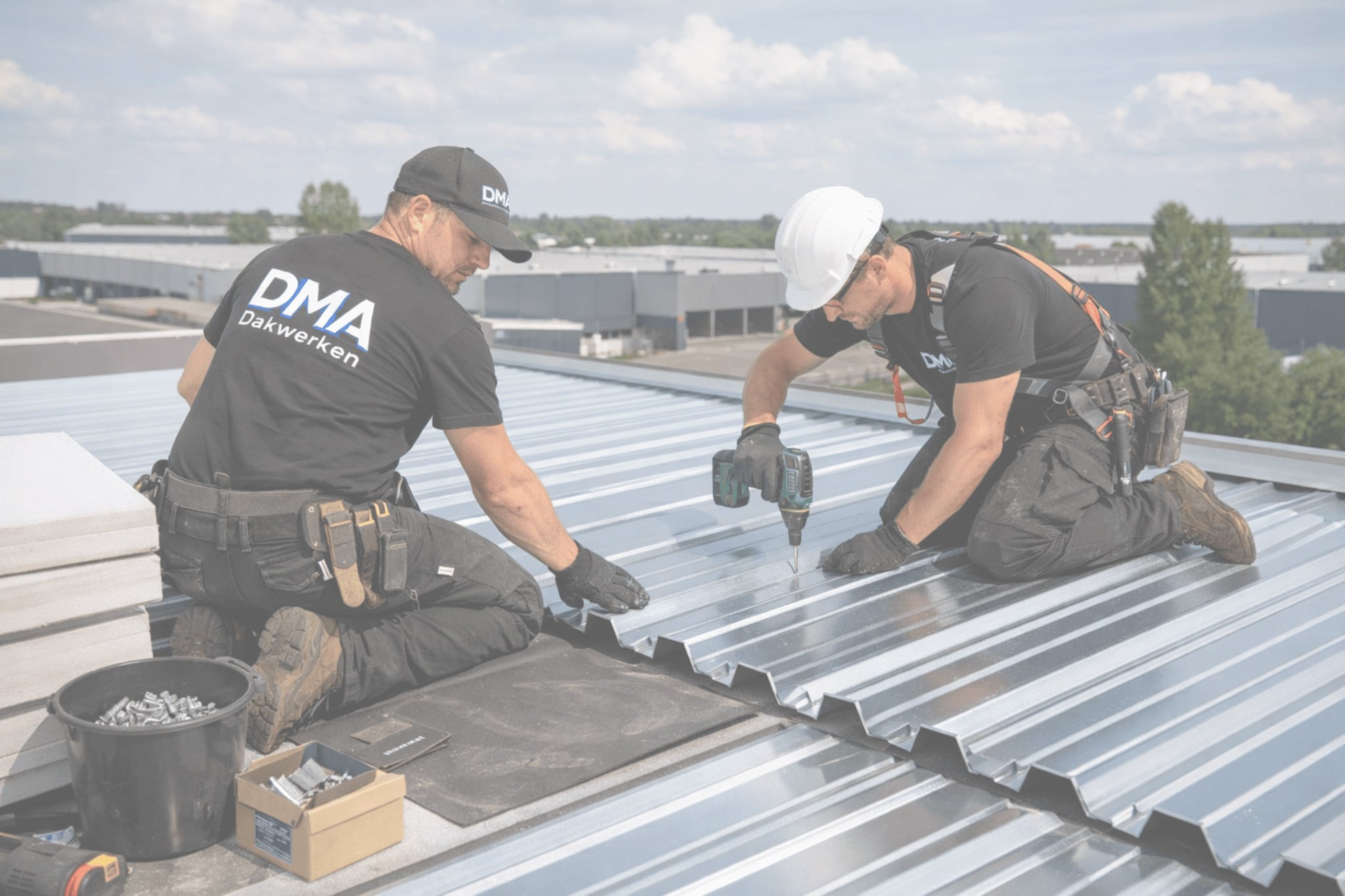 Nieuwe steeldeck daken